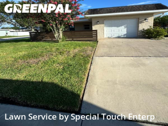 Yard Mowingin Oldsmar,34677,Lawn Maintenance by Special Touch Enterp, work completed in Nov , 2025