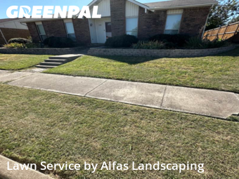 Lawn Carein The Colony,75056,Yard Cutting by Alfas Landscaping, work completed in Nov , 2025