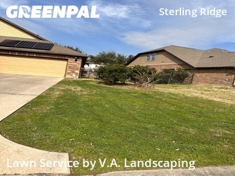 Grass Cutin The Woodlands,77354,Lawn Service by V.A. Landscaping, work completed in Feb , 2026