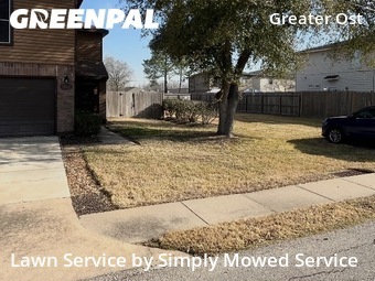 Lawn Maintenancein Houston,77021,Grass Cut by Simply Mowed Service, work completed in Feb , 2026
