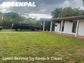 Lawn Cuttingin Palmetto Bay,33157,Lawn Maintenance by Keep It Clean, work completed in Nov , 2025
