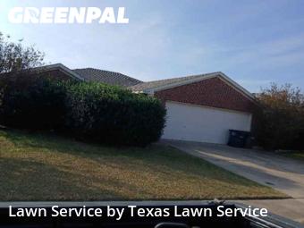 Lawn Mowingin Fort Worth,76179,Lawn Care Service by Texas Lawn Service, work completed in Dec , 2025
