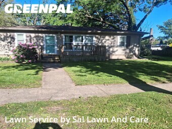 Lawn mowing work completed in Highland, CA