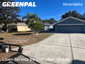 Front Yard Mowing in Hudson, 34669, Lawn Maintenance by The Lawn Squad, work completed in Dec , 2025