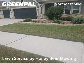 Yard Cuttingin Schertz,78154,Lawn Mowing by Honey Bear Mowing, work completed in Jun , 2026