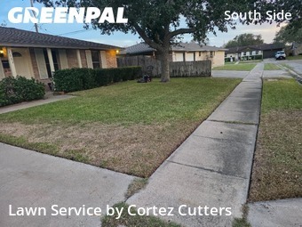 Residential Landscaping In Corpus Christi,78415,Landscaping Renovation by Cortez Cutters , work completed in Dec , 2025