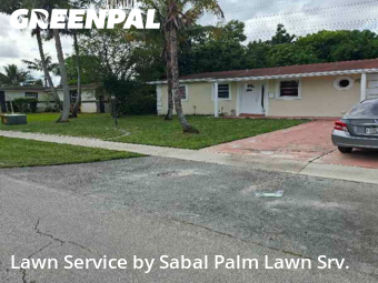 Property Maintenance in North Lauderdale, 33068, Yard Maintenance by Sabal Palm Lawn Srv., work completed in Nov , 2025