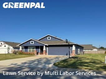 Lawn Upkeep in Broken Arrow, 74014, Yard Cutting by Multi Labor Services, work completed in Oct , 2025