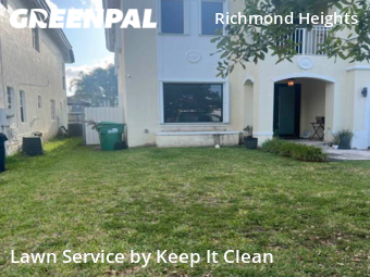 Yard Mowing in Richmond West, 33177, Weed Trimming by Keep It Clean, work completed in Dec , 2025