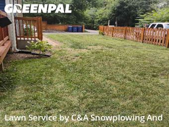 Grass Cutin Des Plaines,60016,Lawn Maintenance by C&A Snowplowing And , work completed in Dec , 2025