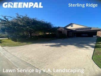 Lawn Mowingin The Woodlands,77354,Grass Cutting by V.A. Landscaping, work completed in Oct , 2025
