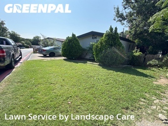 Yard Mowingin Grapevine,76051,Lawn Mowing by Landscape Care, work completed in Jul , 2026