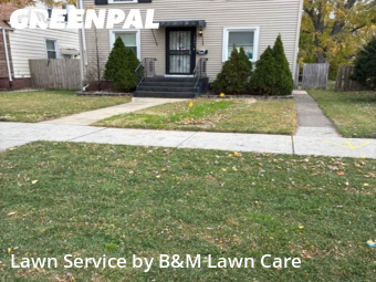 Yard Management in Dolton, 60419, Lawn Mowing by B&M Lawn Care, work completed in Dec , 2025