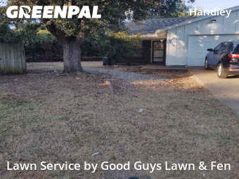 Yard Mowingin Fort Worth,76112,Lawn Service by Good Guys Lawn & Fen, work completed in Nov , 2025