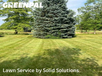 Landscaping Maintenance in Kokomo, 46902, Yard Cutting by Solid Solutions , work completed in Oct , 2025