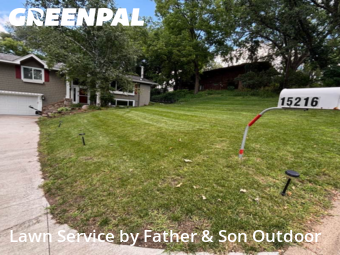 Lawn Care in Minnetonka, 55345, Lawn Work by Father & Son Outdoor, work completed in Nov , 2025