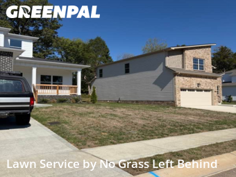 Yard Mowingin Clarksville,37040,Lawn Care by No Grass Left Behind, work completed in Oct , 2025