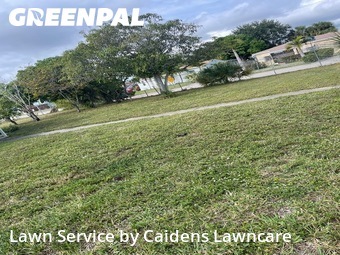 Lawn mowed in Riviera Beach, 33404