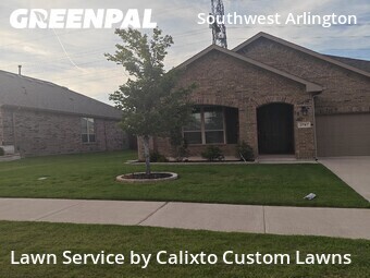 Yard Mowingin Arlington,76001,Lawn Cut by Calixto Custom Lawns, work completed in Jun , 2026