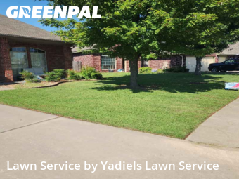 Lawn Carein Moore,73160,Grass Cutting by Yadiels Lawn Service, work completed in Dec , 2025