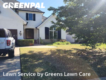 Grass Services in Broken Arrow, 74012, Grass Care by Greens Lawn Care, work completed in Oct , 2025