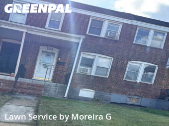 Yard Cutting in Brooklyn Park, 21225, Grass Cutting by Moreira G, work completed in Nov , 2025