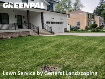 Lawn Mowin Des Plaines,60016,Lawn Service by General Landscaping , work completed in Nov , 2025