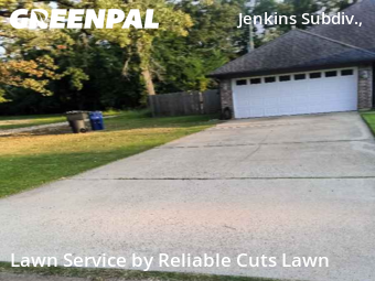 Modern Landscaping In Shreveport,71118,Landscaping by Reliable Cuts Lawn, work completed in Oct , 2025