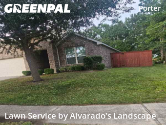 Grass Cuttingin Porter,77365,Grass Cut by Alvarado's Landscape, work completed in Nov , 2025
