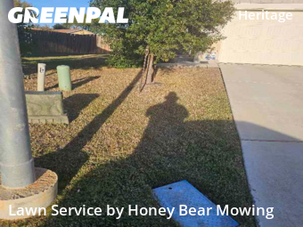 Lawn Carein San Antonio,78245,Lawn Care Service by Honey Bear Mowing, work completed in Dec , 2025