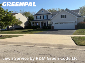 Grass Services in Huntley, 60142, Yard Maintenance by R&M Green Code Llc, work completed in Nov , 2025