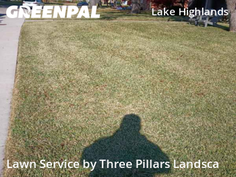 Lawn Servicein Dallas,75243,Lawn Service by Three Pillars Landsca, work completed in Jan , 2026