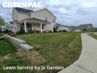 Yard Cuttingin Franklin,37067,Lawn Service by Jx Garden, work completed in Dec , 2025