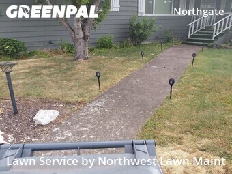 Lawn mowed in Salem, 97305