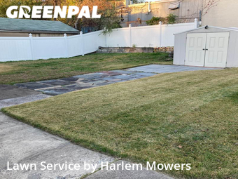 Modern Landscaping In Paterson,7502,Landscapers by Harlem Mowers, work completed in Nov , 2025