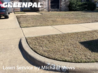 Lawn Carein North Richland Hills,76182,Grass Cut by Michael Mows, work completed in Dec , 2025