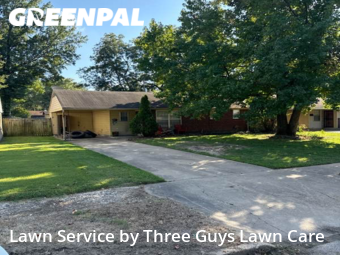 Grass Cutting in West Memphis, 72301, Backyard Mowing by Three Guys Lawn Care, work completed in Nov , 2025