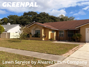 Grass Cutin Winter Springs,32708,Yard Cutting by Alvarez Lawn Company, work completed in Jan , 2026