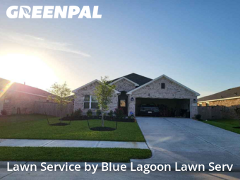 Lawn Cuttingin Rosenberg,77471,Yard Cutting by Blue Lagoon Lawn Serv, work completed in Nov , 2025