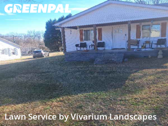 Lawn Cutin Kannapolis,28081,Yard Mowing by Vivarium Landscapes, work completed in Feb , 2026