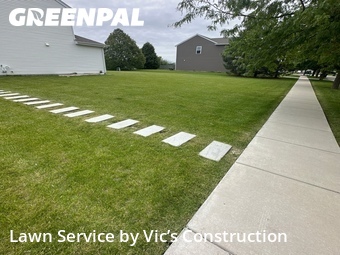 Lawn Carein Joliet,60436,Grass Cut by Vic’s Construction , work completed in Jun , 2026