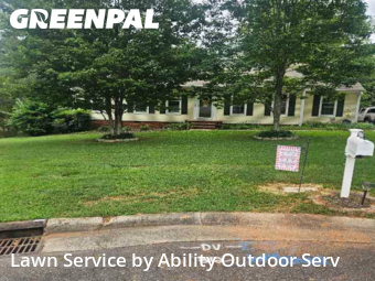 Yard Cuttingin Huntersville,28078,Grass Cut by Ability Outdoor Serv, work completed in Jan , 2026