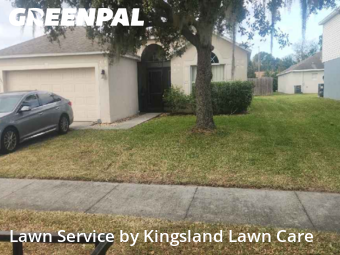 Grass Cutin Sanford,32771,Lawn Cut by Kingsland Lawn Care, work completed in Jan , 2026