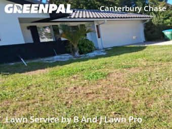 Weekly Mowing in Seminole, 33772, Yard Care by B And J Lawn Pro, work completed in Oct , 2025