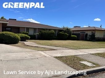 Lawn mowing work completed in Merced, CA