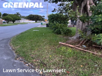 Lawn Cutting in Dania Beach, 33004, Yard Grooming by Lawnsetc, work completed in Nov , 2025