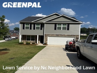 Lawn mowed in Lexington, 27292