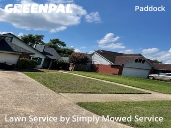 Lawn Cuttingin Cypress,77433,Lawn Cut by Simply Mowed Service, work completed in Dec , 2025