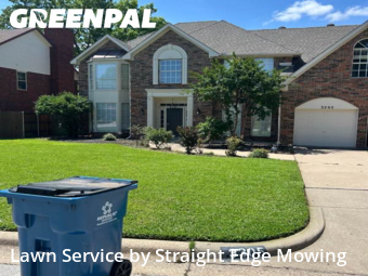 Lawn Maintenancein Grapevine,76051,Grass Cut by Straight Edge Mowing, work completed in Nov , 2025