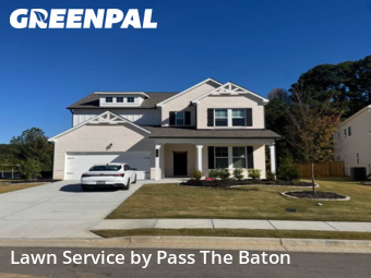 Lawn Maintenance in Loganville, 30052, Backyard Mowing by Pass The Baton, work completed in Dec , 2025